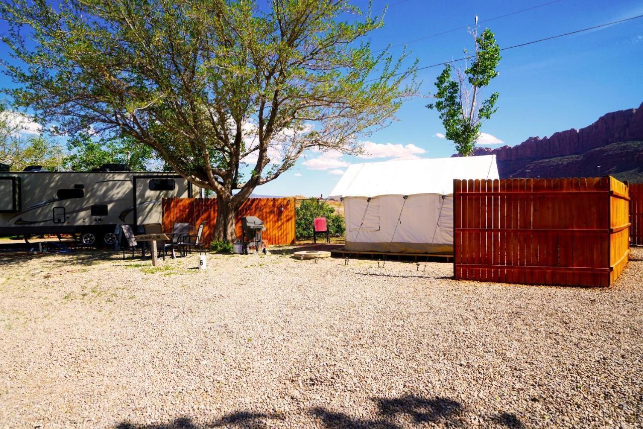 Funstays Glamping Setup Tent In Rv Park #6 Ok-T6 Moab Ngoại thất bức ảnh