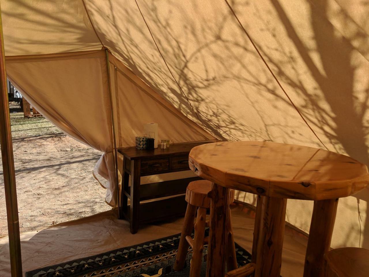 Funstays Glamping Setup Tent In Rv Park #6 Ok-T6 Moab Ngoại thất bức ảnh