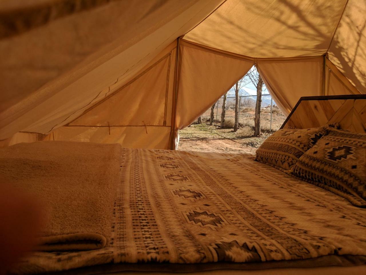 Funstays Glamping Setup Tent In Rv Park #6 Ok-T6 Moab Ngoại thất bức ảnh